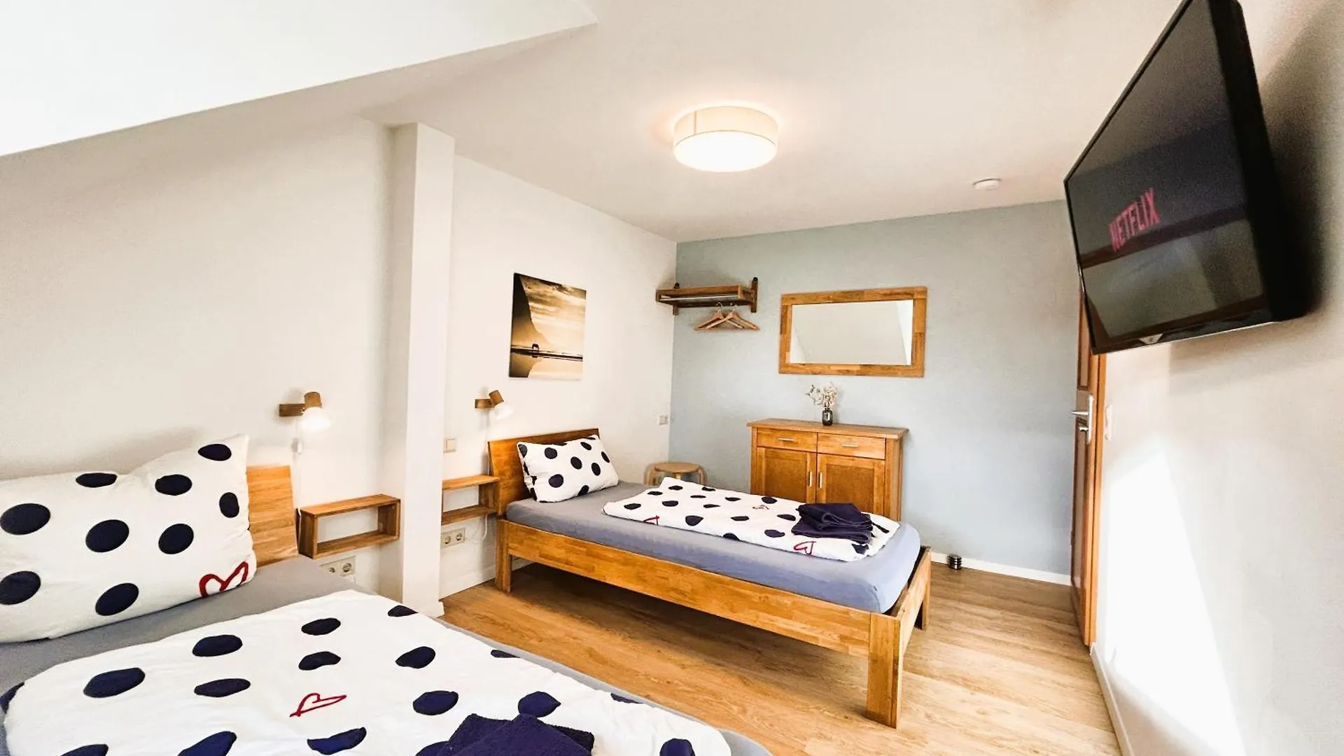 דרזדן Ferienhaus Landeskrone בית נופש